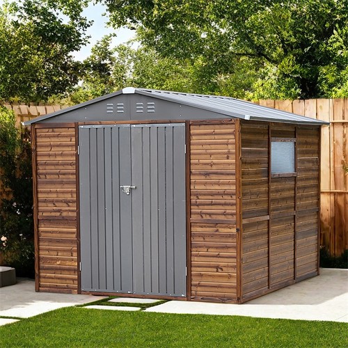 8x8 outdoor wood - outdoor, storage