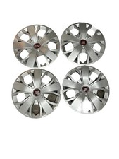 4x GENUINE FIAT HUBCAP WHEEL COVER 16 INCH SILVER 1374086080 DUCATO (250_ 290_)