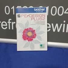 Genuine Brother PE Design Plus 2 Embroidery Digitising Software New