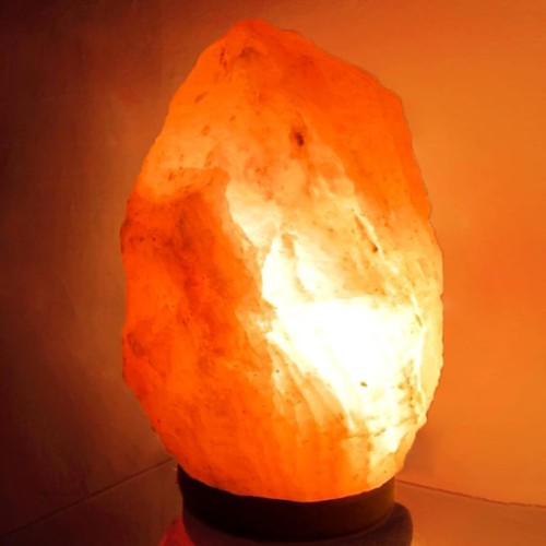 Himalayan salt lamp natural - himalayan,