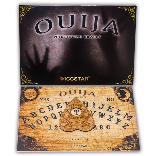Wooden ouija spirit hunt board - ouija,