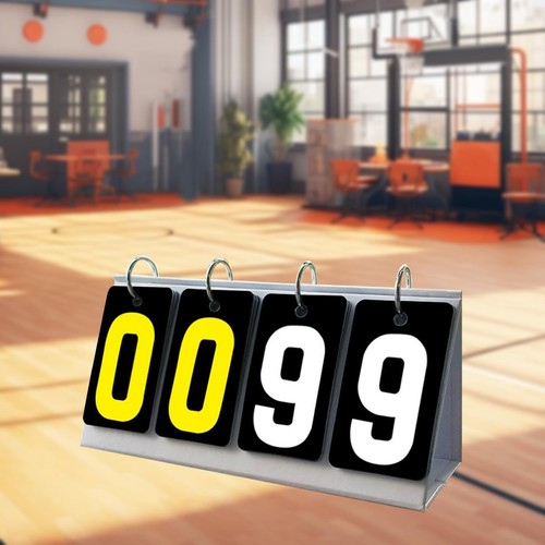 Flip number score board - number,