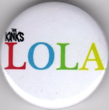 THE KINKS Pin Button Badge