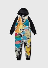 Pokemon Hooded Onesie for Boys or Girls.  Age 10 years.  NEW
