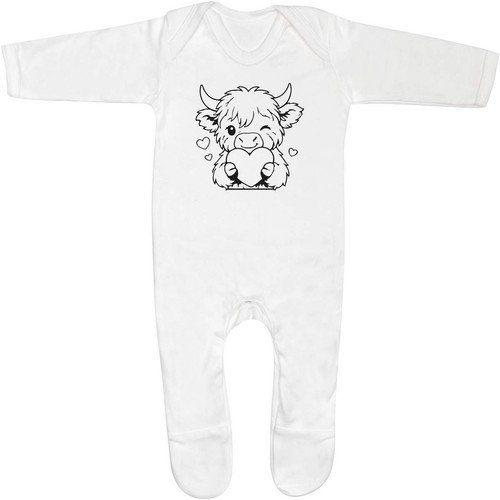 Sweetheart highland cow - highland, baby