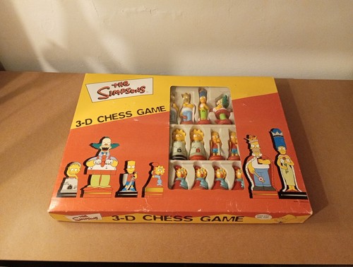 Simpsons chess game - simpsons,