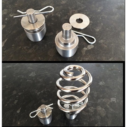 Weld spring mounts for - weld,