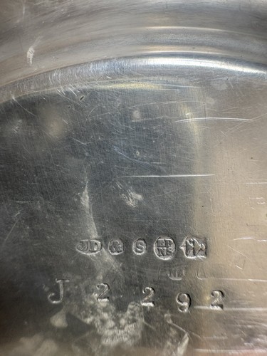 Silver plated antique large - silver,