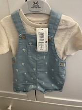 M&S Baby Boy Dungaree Outfit