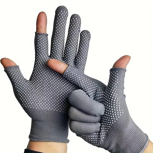 Fingerless gloves work gripper - fingerless,