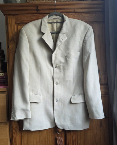 Roy robson beige wool tweed - wool,