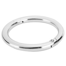 Metal Bull Cow Nose Ring Chrome Plated For Farm Animal Cattle Veterinary