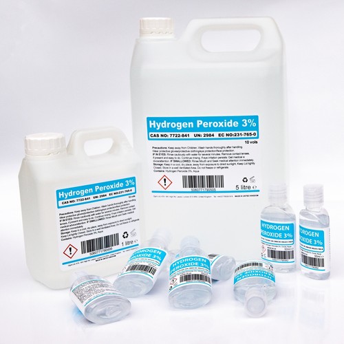 Pure hydrogen peroxide - pure, 3%