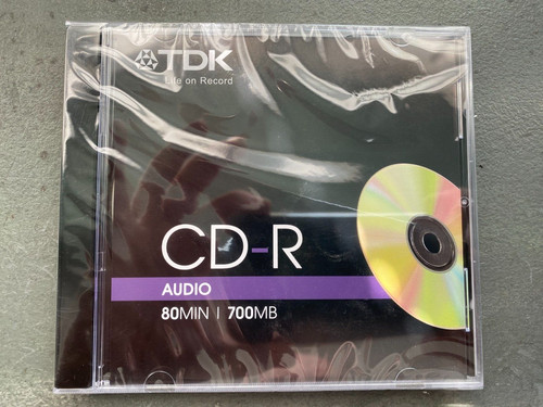 Tdk r80 audio - cd-r80,