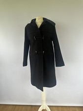 ZCARINA NAVY WOOL BLEND DUFFLE