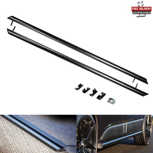 Black side step bar - step,