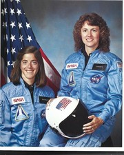 1986 NASA Challenger "Teacher in Space" Memorial Commemorative Photograph