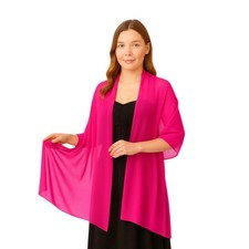 Chiffon Shawls for Women Plain
