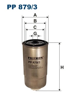 Fuel filter fits - fits:, jeep