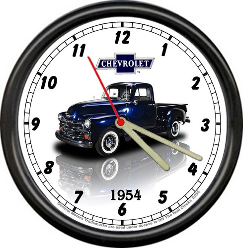 Licensed 1954 blue chevy - licensed,