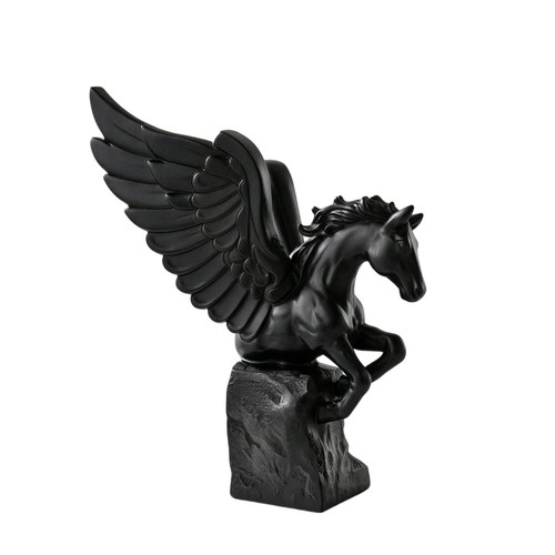 Winged horse figurine tabletop - winged,