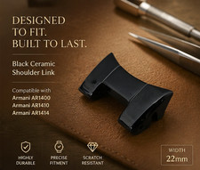 Black ceramic top shoulder - ceramic, top/shoulder