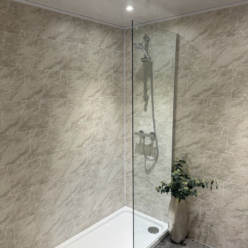 Grey marble grout line - grey,