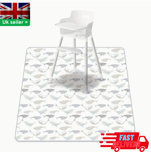 Large highchair mess floor - highchair,