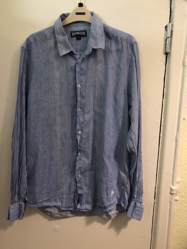 Vilebrequin blue striped linen - vilebrequin,