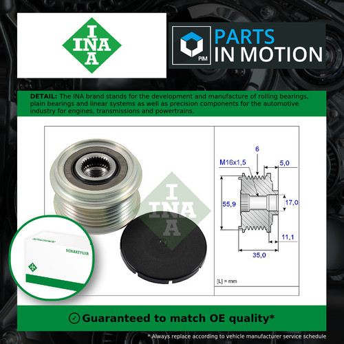 Overrunning alternator pulley - alternator,
