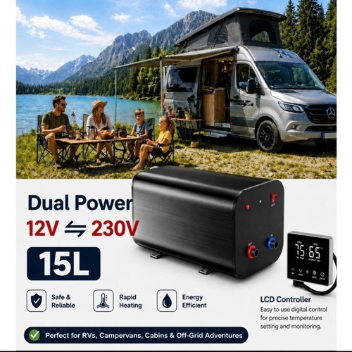 Campervan 12v 230v - 15, l