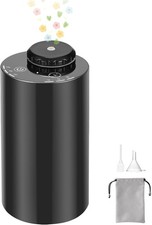 Waterless Essential Oil Diffuser, USB Rechargeable Portable Nebulizer 20ml Black