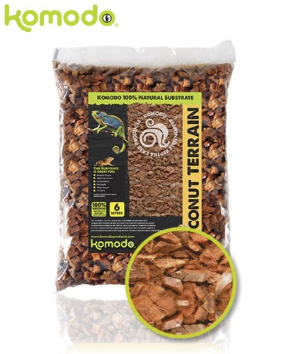 Komodo coconut bark - coconut, terrain