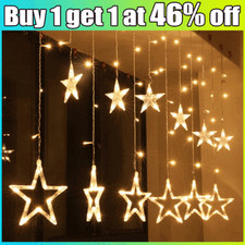 Christmas LED Curtain Star
