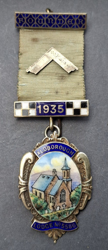 Masonic 1935 silver founders - 1935,