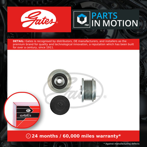 Overrunning alternator pulley - alternator,