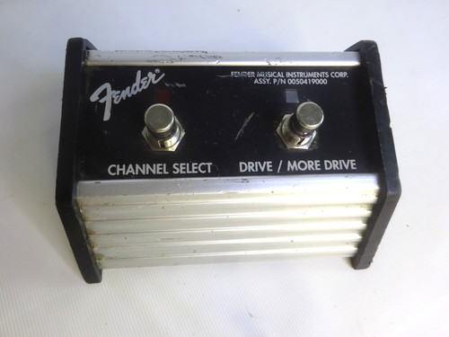 Fender button foot - foot, switch