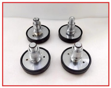 4x Car Lift Rubber tray Heightening Feet Plus High Leg Pads Shaft Diameter 35mm