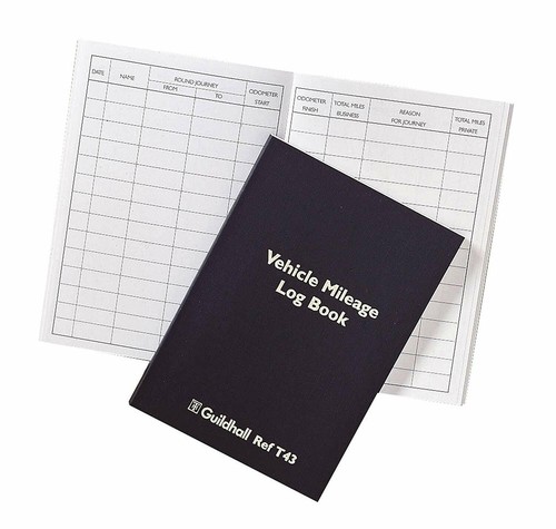 Mileage log book exacompta - book,