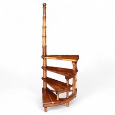 Vintage Yew Wood Spiral