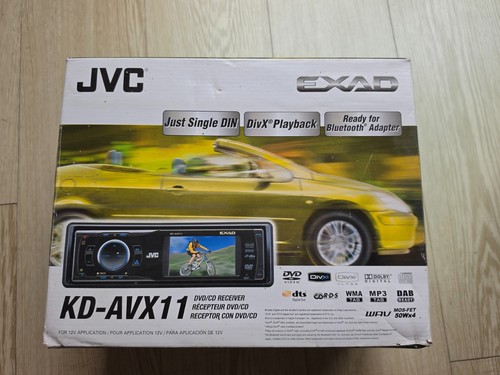 Jvc avx11 dvd - dvd/cd, stereo