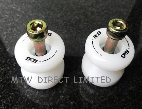 Racing pair m8 white - r&g,