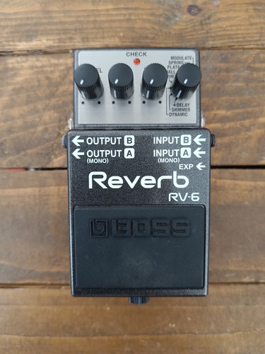 Boss reverb guitar - boss, rv-6