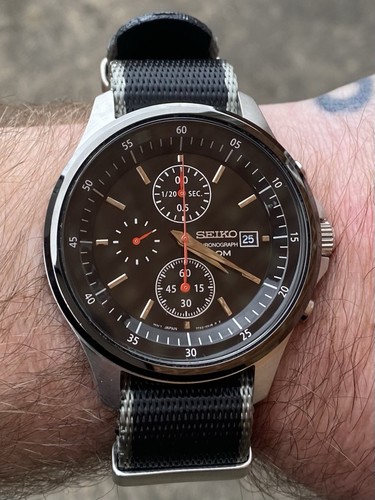 Seiko 7t92 quartz pilot - quartz, /
