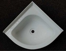 PLASTIC CORNER SINK 295mm L x