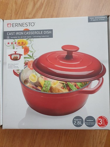Cast iron casserole - iron, dish