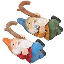  2 Pcs Memorial Garden Ornaments Patio Lawn Decorative Statue Outdoor