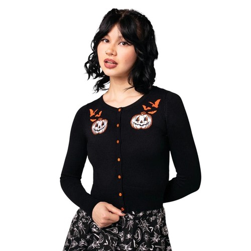 Hell bunny hollow cardigan - hell,