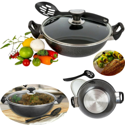 Wok stir fry karahi - stir,