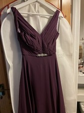 Purple Bridesmaid Layla Dress Size 4
